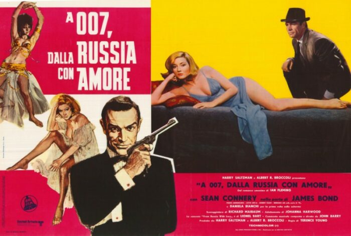 Affiche - BONS BAISERS DE RUSSIE - Ressortie 47x66cm