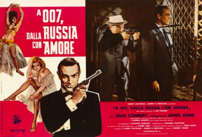 Affiche - BONS BAISERS DE RUSSIE - Ressortie 47x66cm