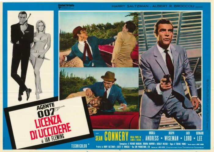 Repro 30x40cm - JAMES BOND CONTRE DOCTEUR NO - Italienne B