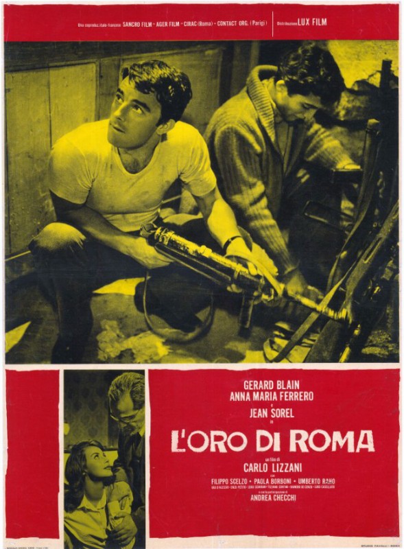 Repro 30x40cm - TRAQUES PAR LA GESTAPO - Italienne