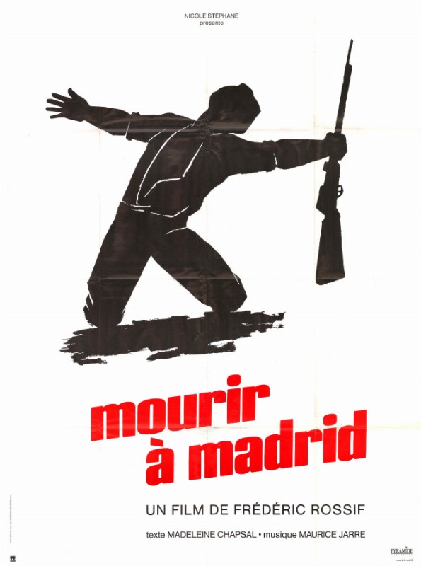 Affiche - MOURIR A MADRID - Ressortie 120x160cm
