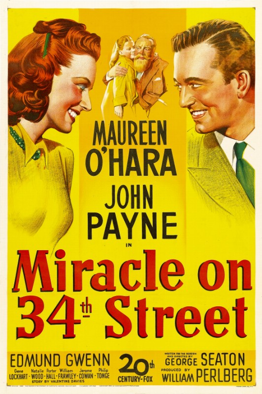 Repro 30x40cm - MIRACLE DE LA 34ème RUE (le) - U.S.