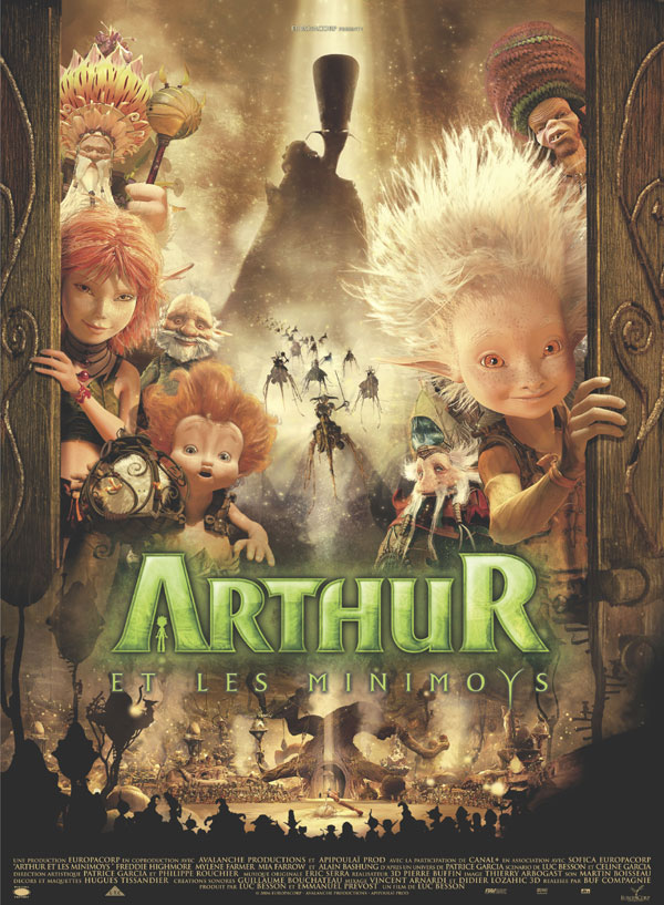 Affiche - ARTHUR ET LES MINIMOYS - 40x55cm