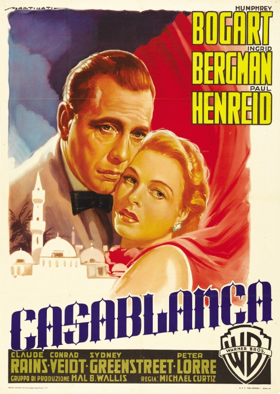 Repro 30x40cm - CASABLANCA - Italienne