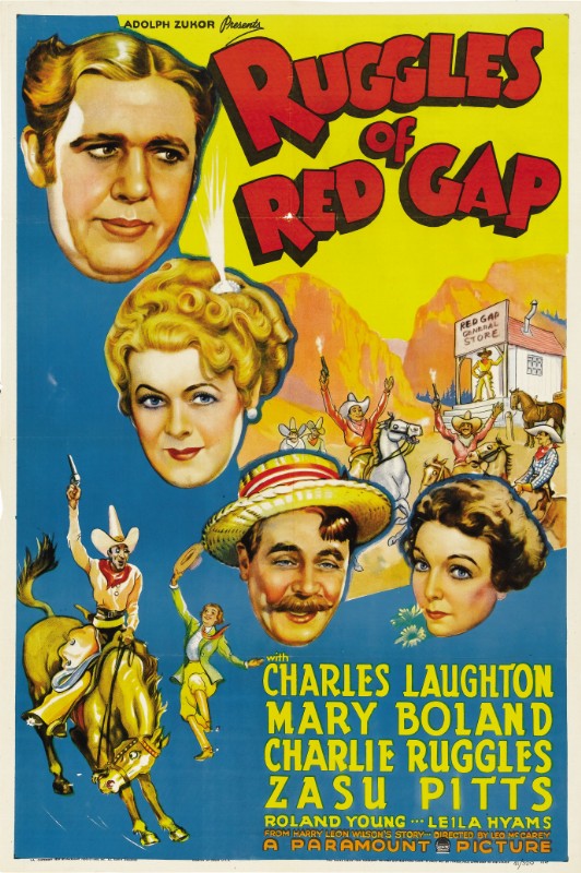 Repro 30x40cm - ADMIRABLE MISTER RUGGLES (l') - U.S.