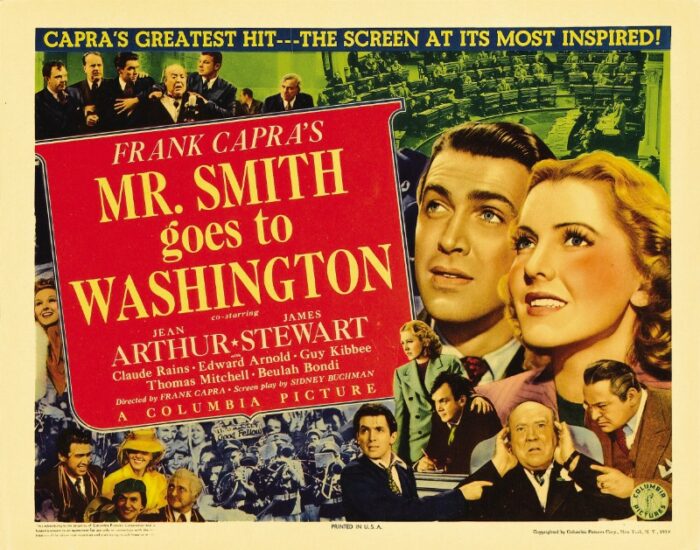Repro 30x40cm - MR SMITH AU SENAT - U.S.