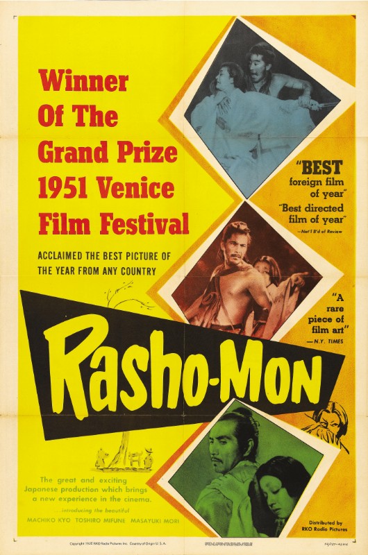 Repro 30x40cm - RASHOMON - U.S.