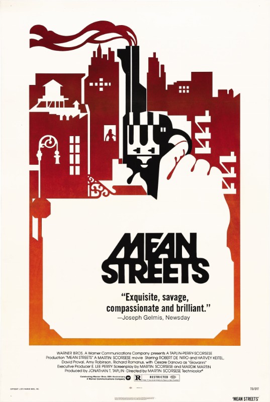 Repro 30x40cm - MEAN STREETS - U.S.