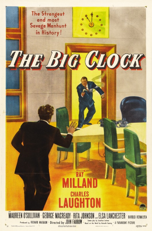 Repro 30x40cm - GRANDE HORLOGE (la) - U.S.