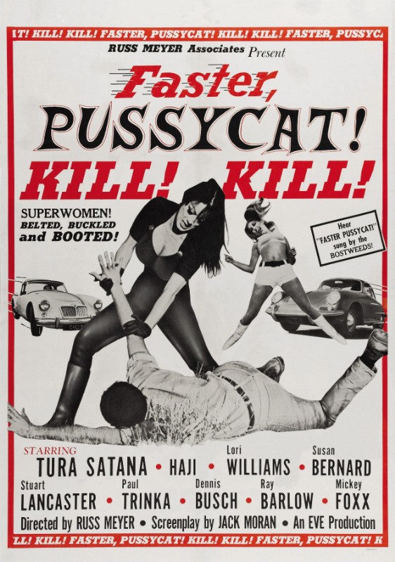 Repro 30x40cm -  FASTER, PUSSYCAT ! KILL ! KILL ! - U.S.
