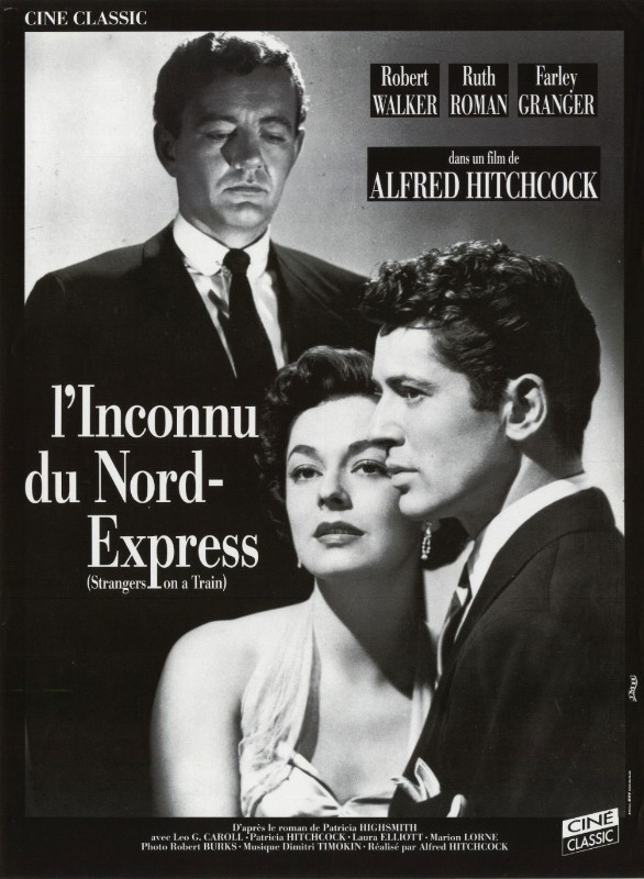 Affiche - INCONNU DU NORD-EXPRESS (l') - Ressortie 40x55cm