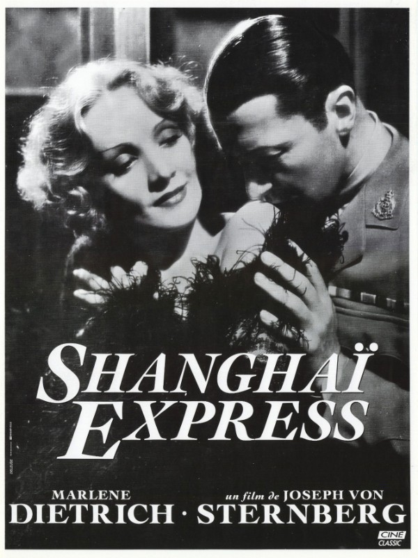 Affiche - SHANGAI EXPRESS - Ressortie 40x55cm