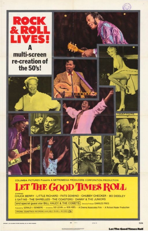 Affiche - LET THE GOOD TIMES ROLL - 70x105cm B
