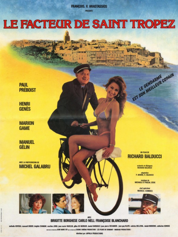 Affiche - FACTEUR DE SAINT-TROPEZ (le) - 40x55cm