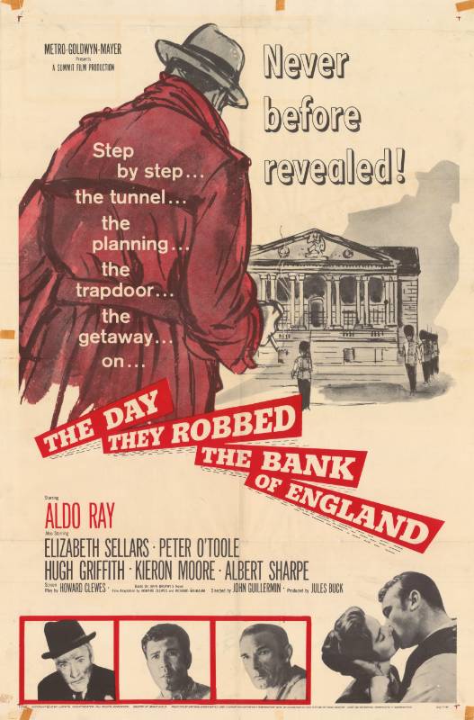 Affiche - JOUR OU L'ON DEVALISA LA BANQUE D'ANGLETERRE - 70x105cm