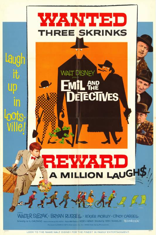 Affiche - EMIL AND THE DETECTIVES - 70x105cm