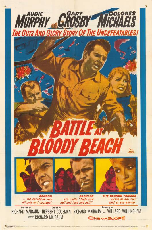 Affiche - BATAILLE DE BLOODY BEACH (la) - 70x105cm