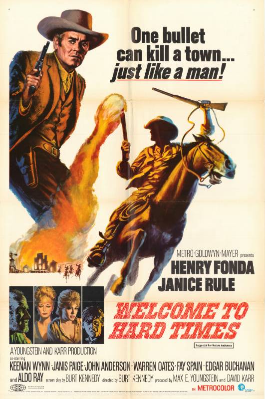 Affiche - WELCOME TO HARD TIMES - 70x105cm