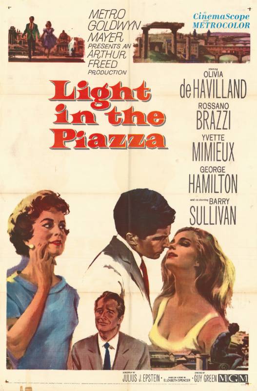 Affiche - LUMIERE SUR LA PIAZZA - 70x105cm