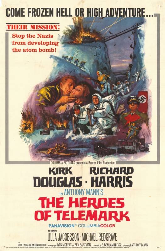 Affiche - HEROS DE TELEMARK (les) - 70x105cm