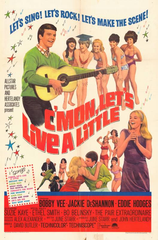 Affiche - C'MON LET'S LIVE A LITTLE - 70x105cm