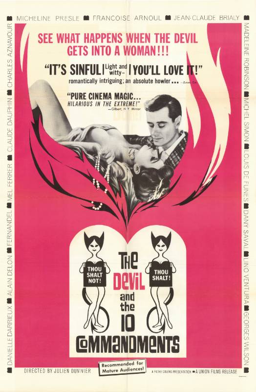 Affiche - DIABLE ET LES DIX COMMANDEMENTS (le) - 70x105cm B
