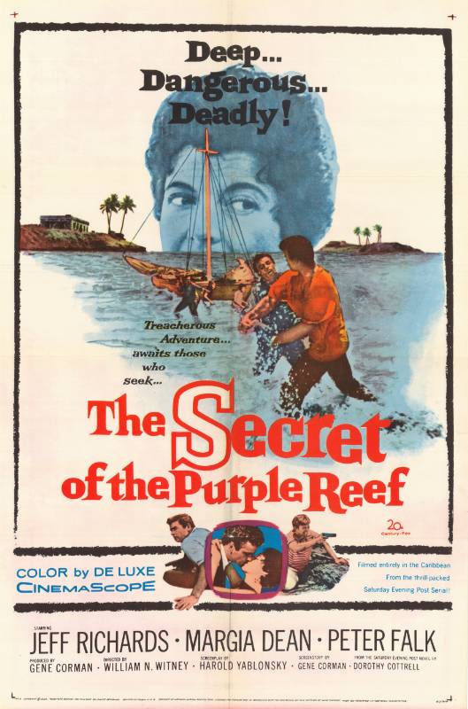 Affiche - SECRET OF THE PURPLE REEF - 70x105cm