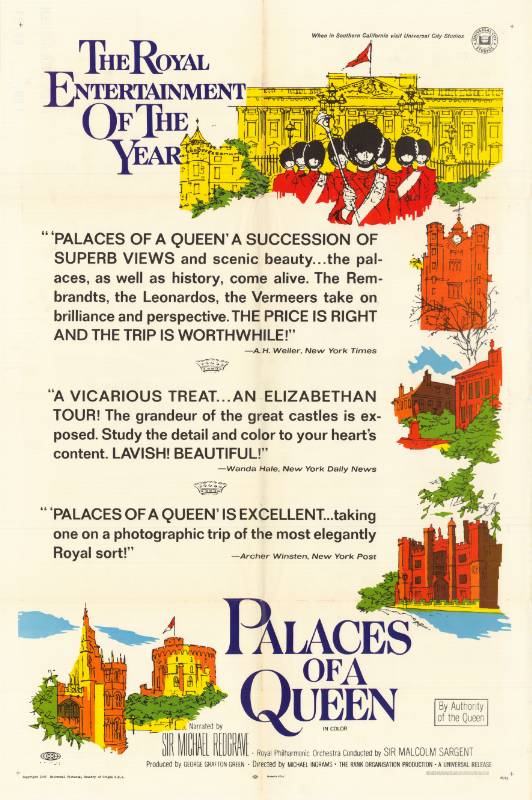 Affiche - PALACES OF A QUEEN - 70x105cm