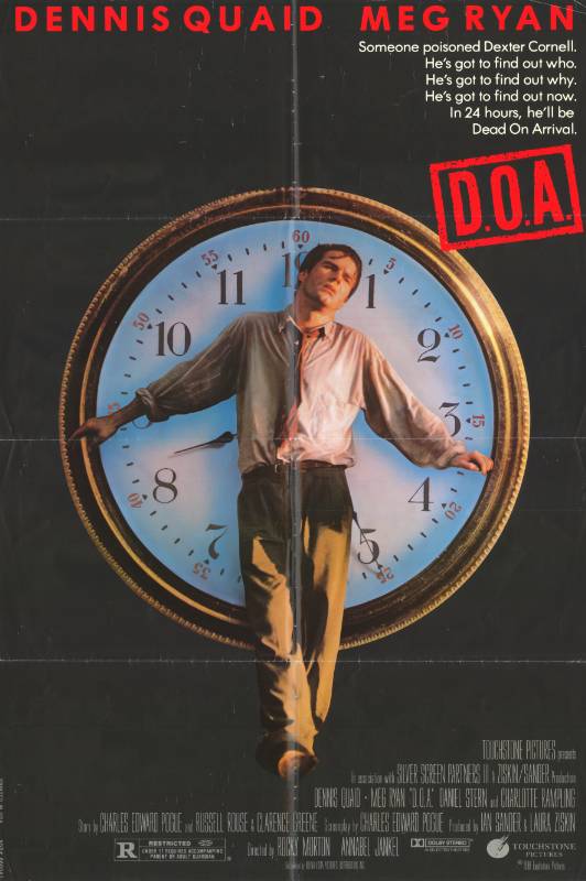 Affiche - MORT A L'ARRIVEE - 70x105cm