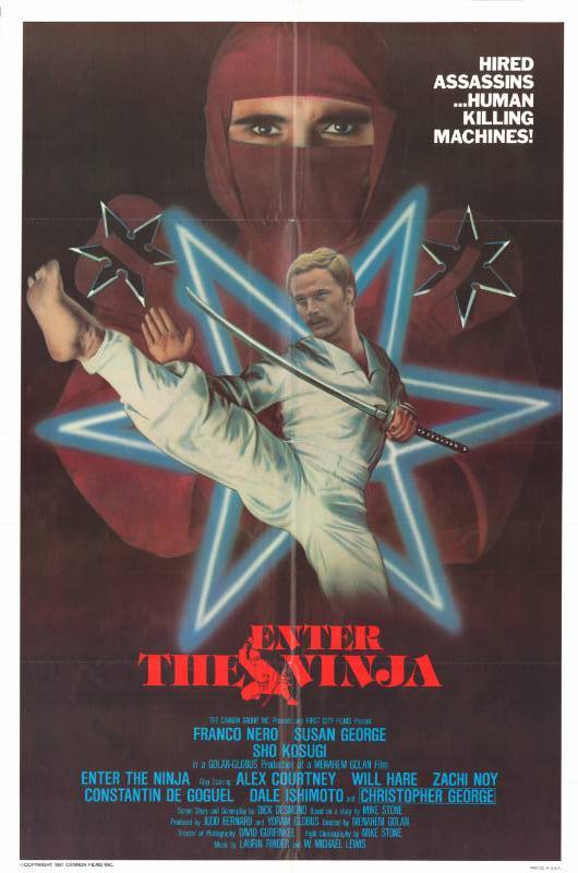 Affiche - ENTER THE NINJA - 70x105cm