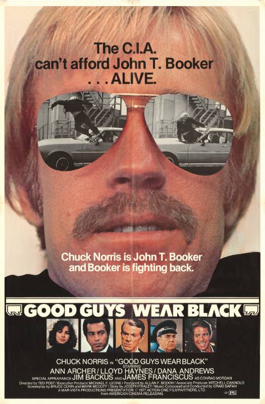 Affiche - GOOD GUYS WEAR BLACK - 70x105cm