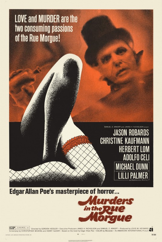 Affiche - MURDERS IN THE RUE MORGUE - 70x105cm