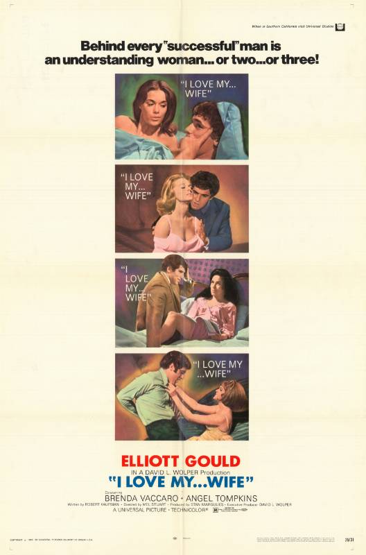 Affiche - I LOVE MY WIFE - 70x105cm