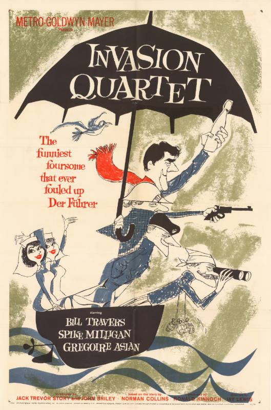 Affiche - INVASION QUARTET - 70x105cm