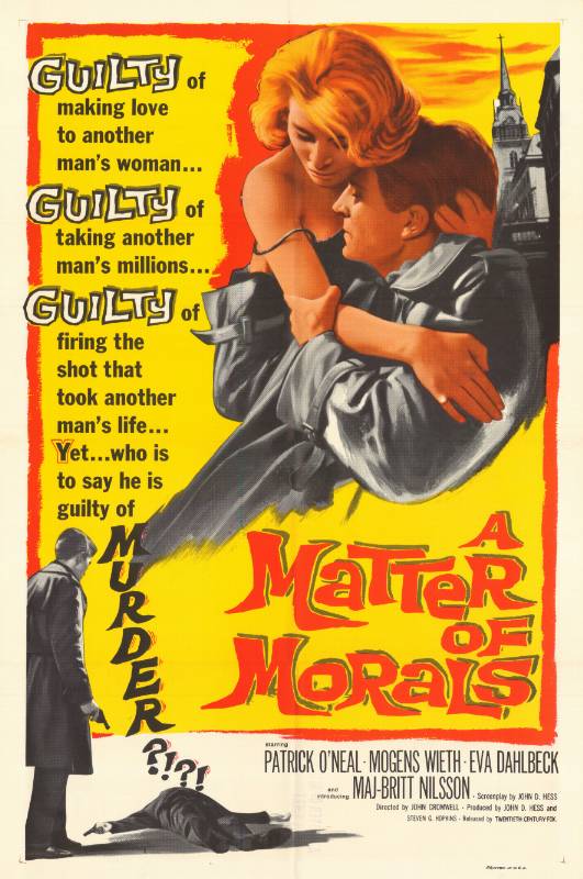 Affiche - MATTER OF MORALS (a) - 70x105cm