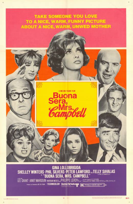 Affiche - BUONA SERA MME CAMPBELL - 70x105cm