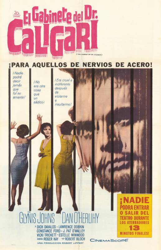 Affiche - CABINET DU DOCTEUR GALIGARI (le) - 70x105cm