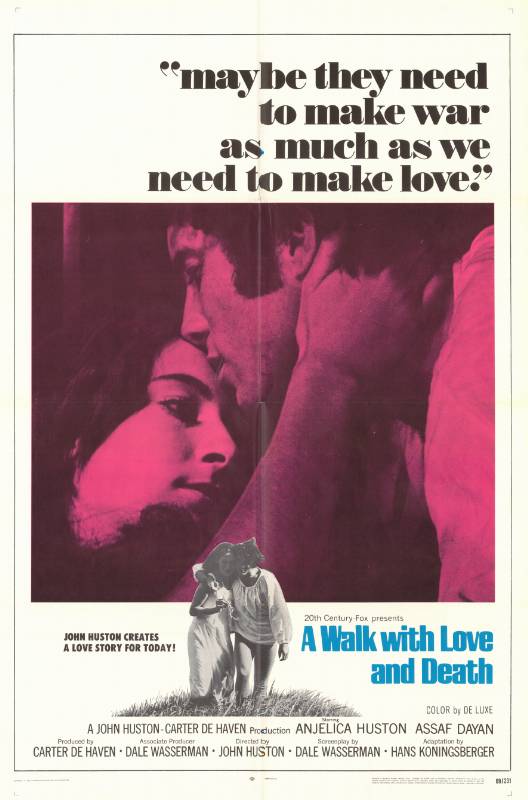 Affiche - WALK WITH LOVE AND DEATH (a) - 70x105cm