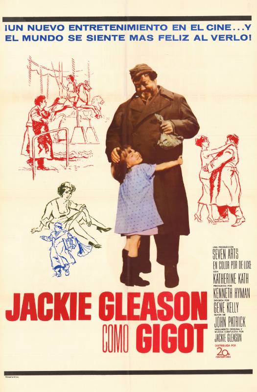 Affiche - GIGOT, LE CLOCHARD DE BELLEVILLE - 70x105cm