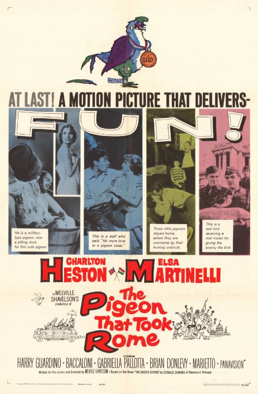 Affiche - PIGEON QUI SAUVA ROME (le) - 70x105cm