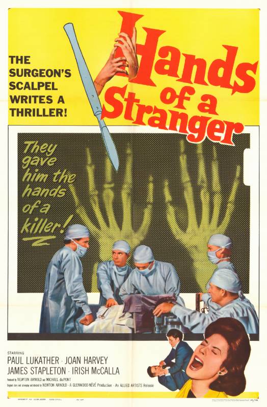 Affiche - HANDS OF A STRANGER - 70x105cm