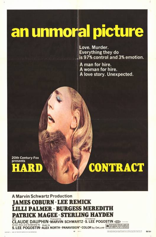 Affiche - HARD CONTRACT - 70x105cm