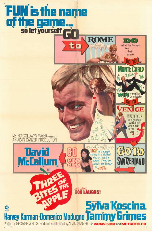 Affiche - THREE BITES OF THE APPLE - 70x105cm