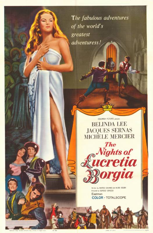 Repro 30x40cm - NUITS DE LUCRECE BORGIA (les) - U.S.