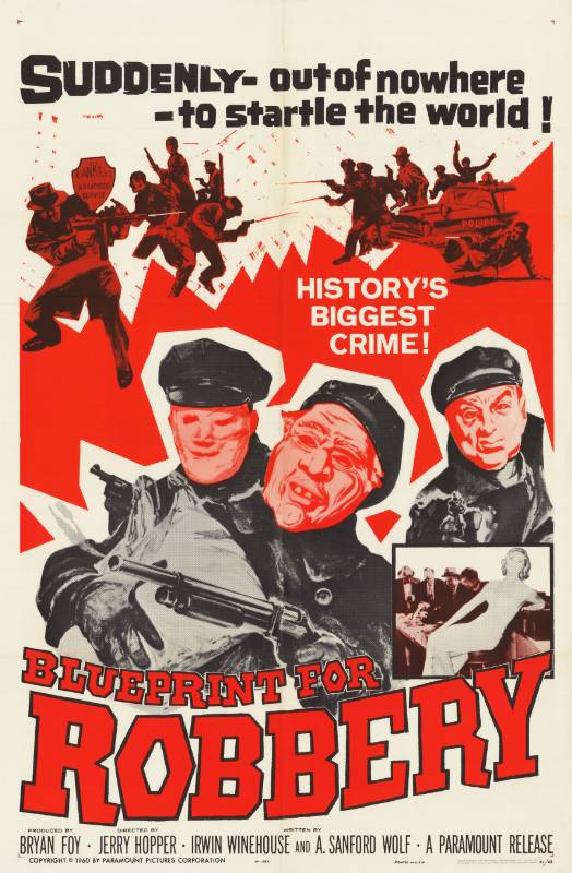 Affiche - HOLD-UP AU QUART DE SECONDE - 70x105cm