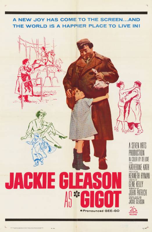 Affiche - GIGOT, LE CLOCHARD DE BELLEVILLE - 70x105cm B