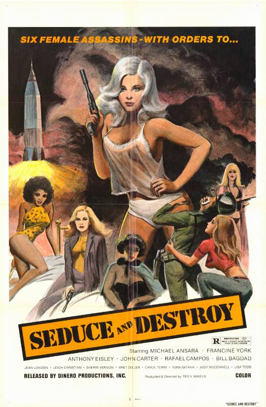 Affiche - SEDUCE AND DESTROY - 70x105cm