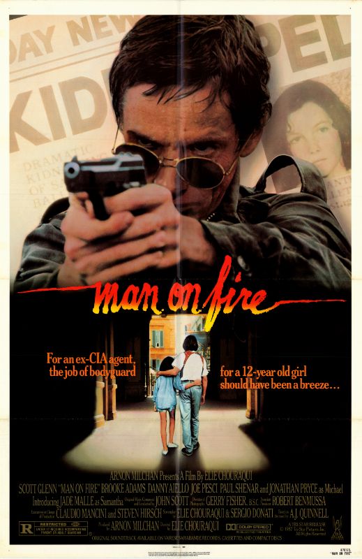 Affiche - MAN ON FIRE - 70x105cm
