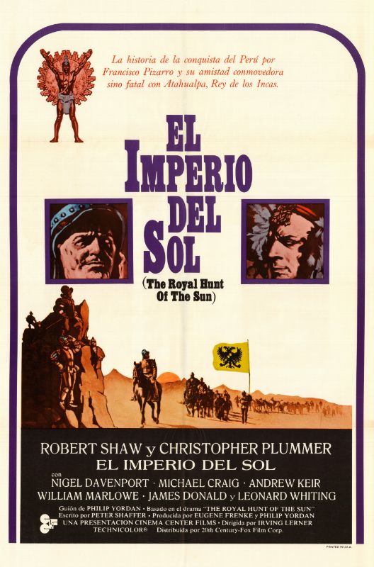 Affiche - ROYAL HUNT OF THE SUN (the) - 70x105cm