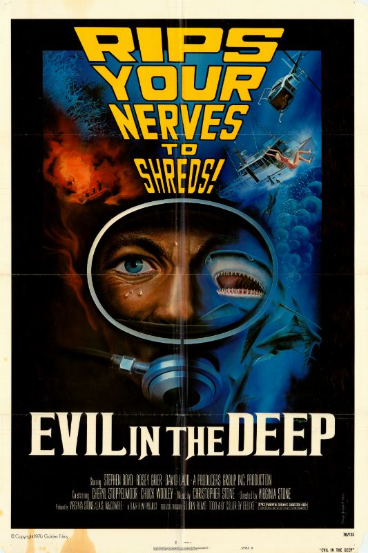 Affiche - EVIL IN THE DEEP - 70x105cm
